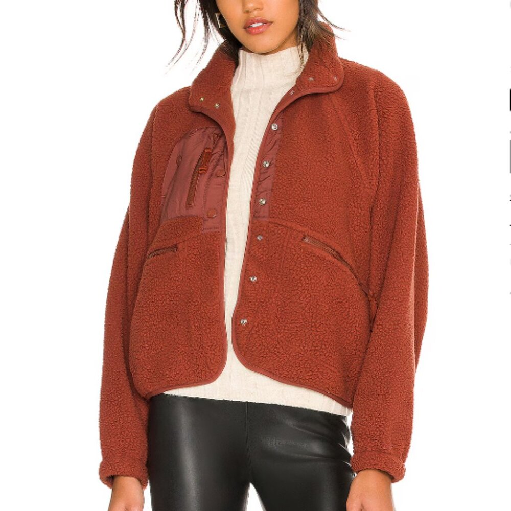 Free People Movement Hit The Slopes Fleece Jacket